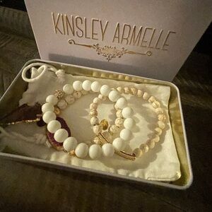 Kinsley Armelle Set of Three Bracelets